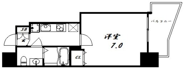 セレニテ神戸西クレアの物件間取画像